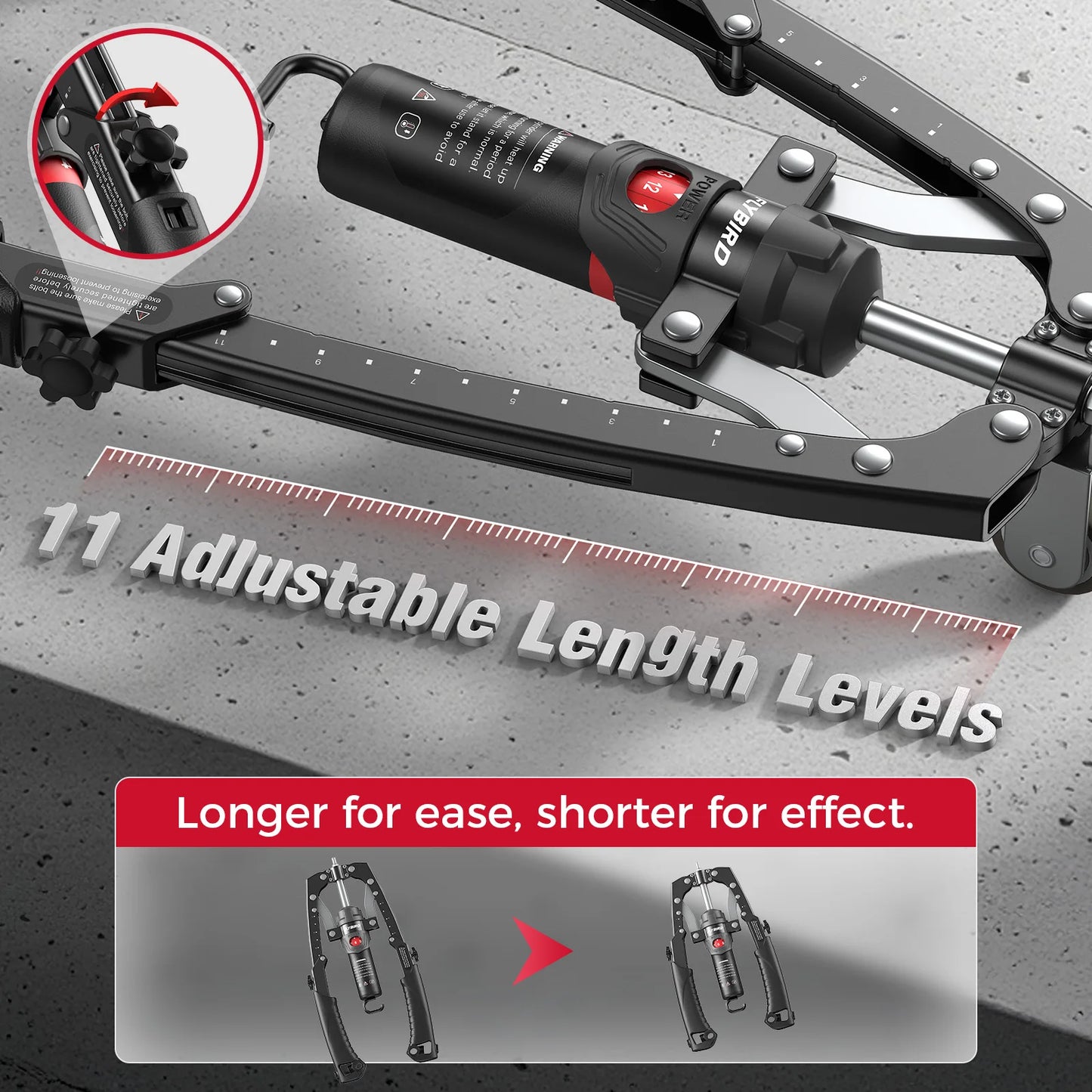 FED Fitness 3-In-1 Arm Trainer With Ab Roller And Hydraulic Power