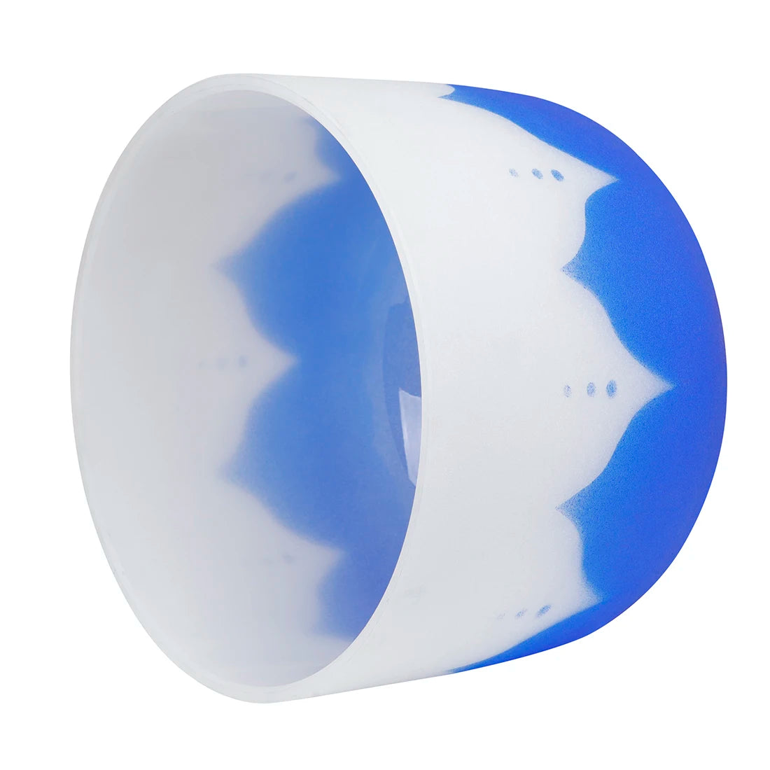 13 Inch Note D Crystal Singing Bowl Meditation Sheepskin Crystal Lotus Singing Bowl Frosted Therapy Crystal Sound Stick