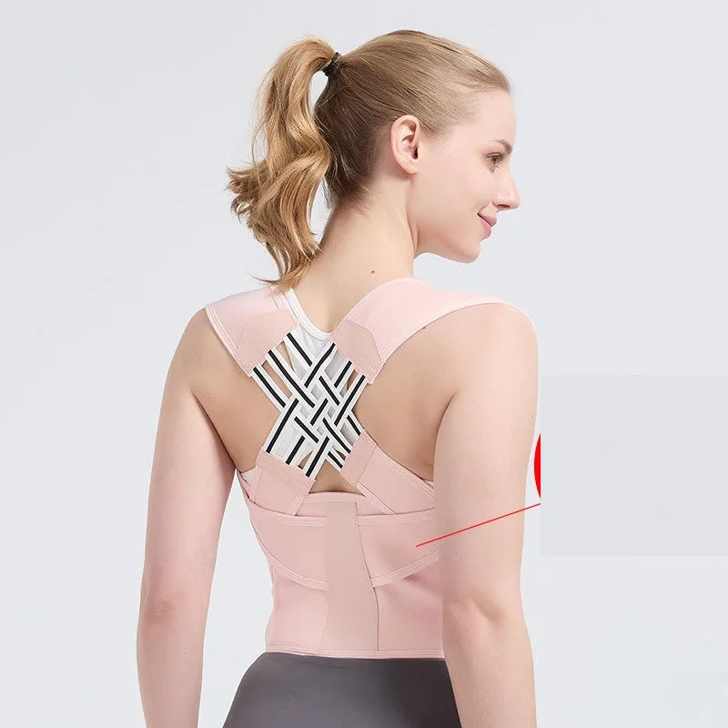 Breathable Posture Corrector Belt for Back Support Unisex
