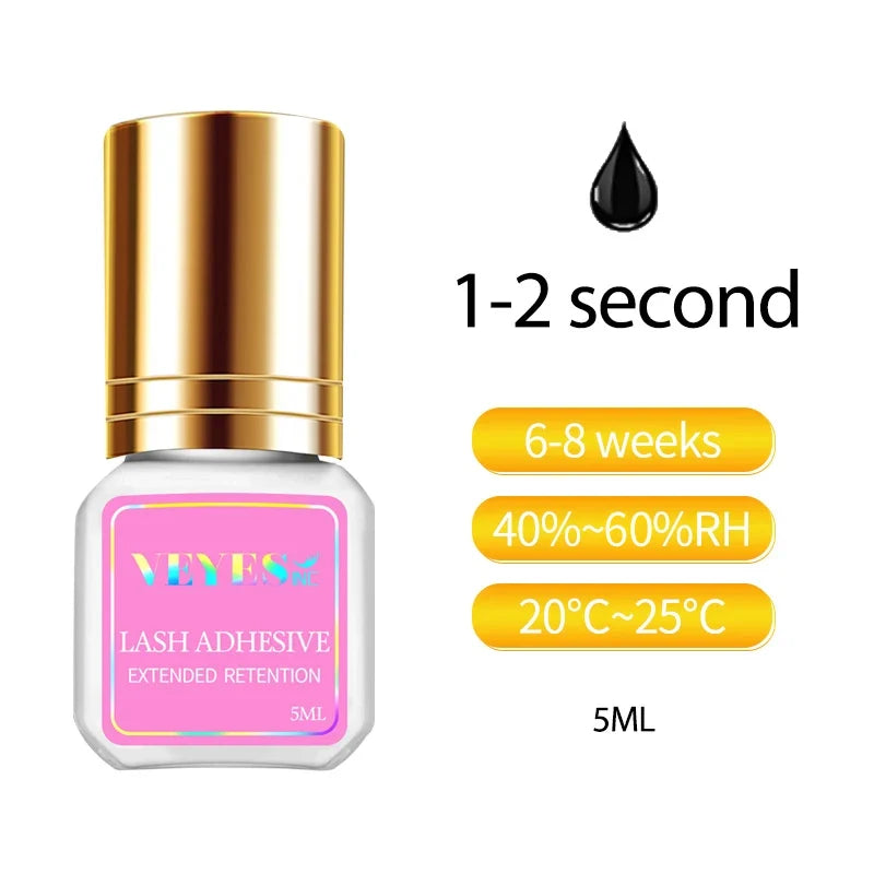 VEYES INC Fast Drying Lash Extension Adhesive for Professional Makeup Tools