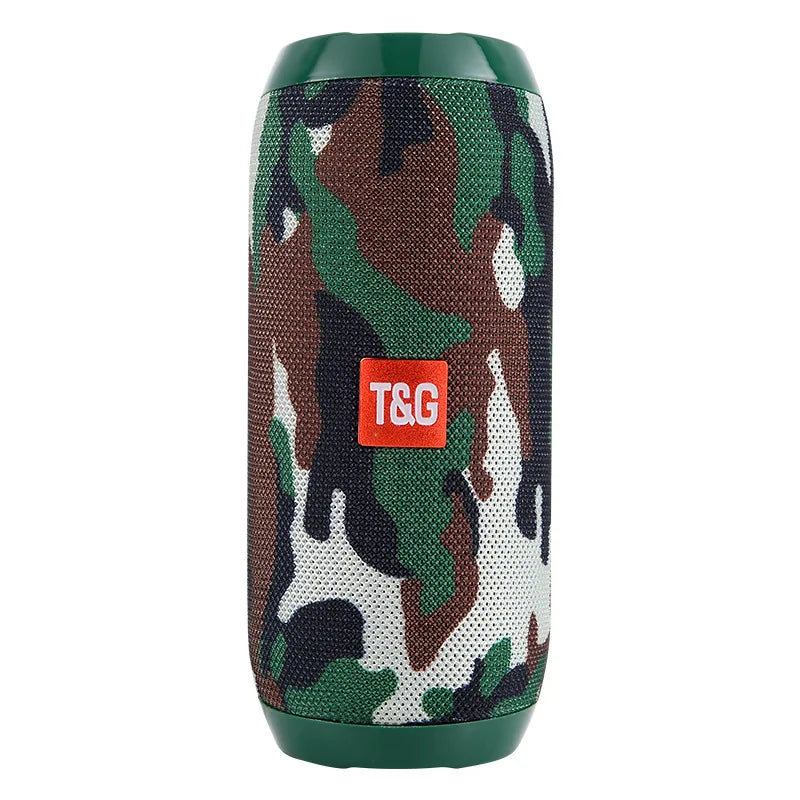 Portable Bluetooth speaker TG117, with subwoofer, supports memory card, USB music player, suitable for outdoor, home, and gift