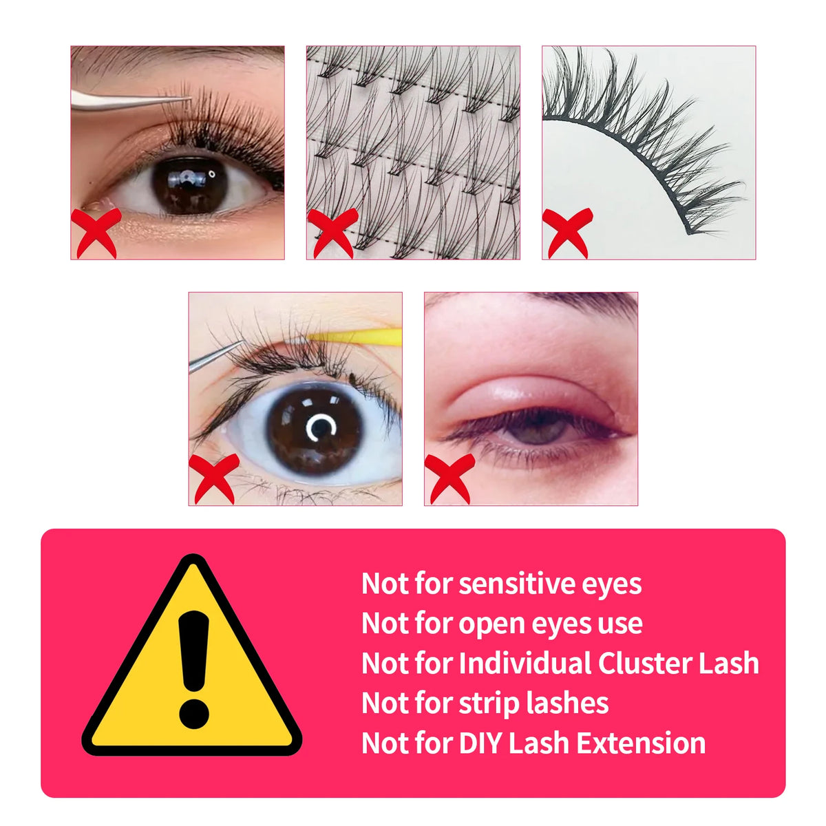 VEYES INC Fast Drying Eyelash Extension Glue With Long Lasting Hold
