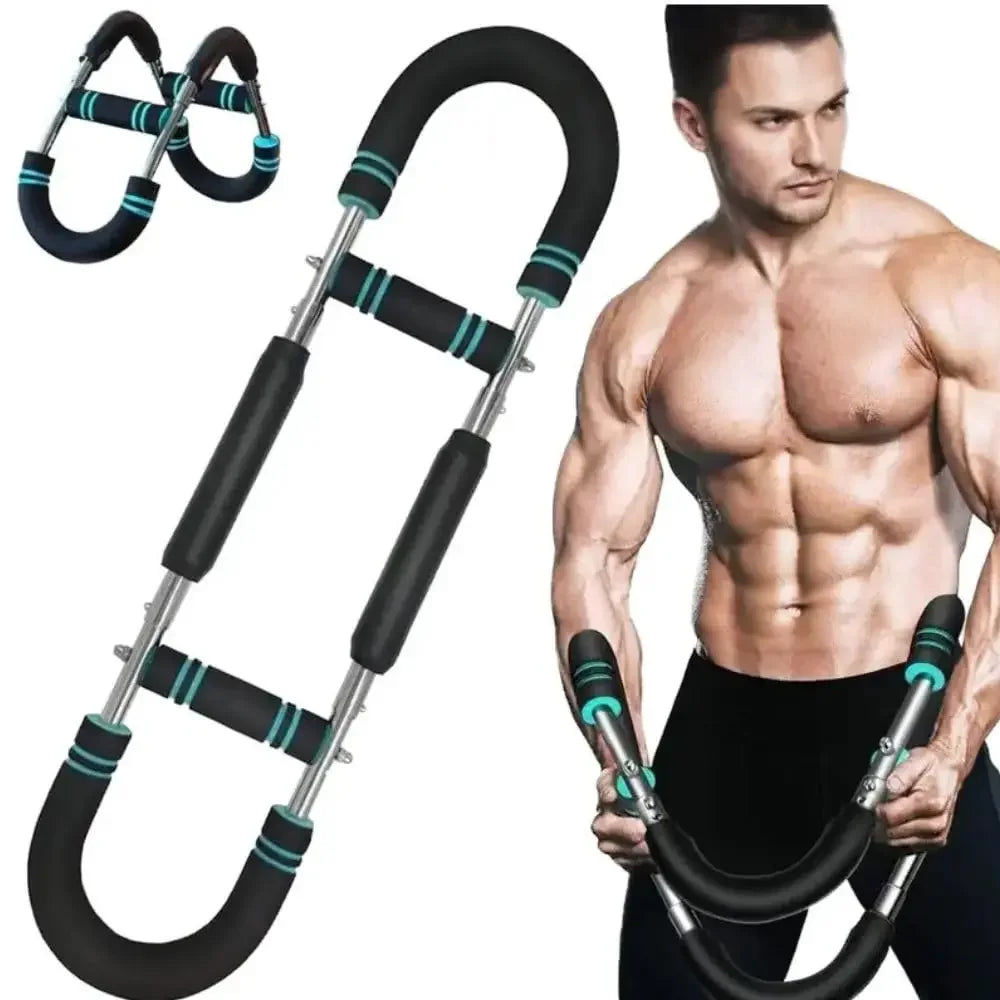 Adjustable Resistance Chest And Arm Trainer For Upper Body Workout