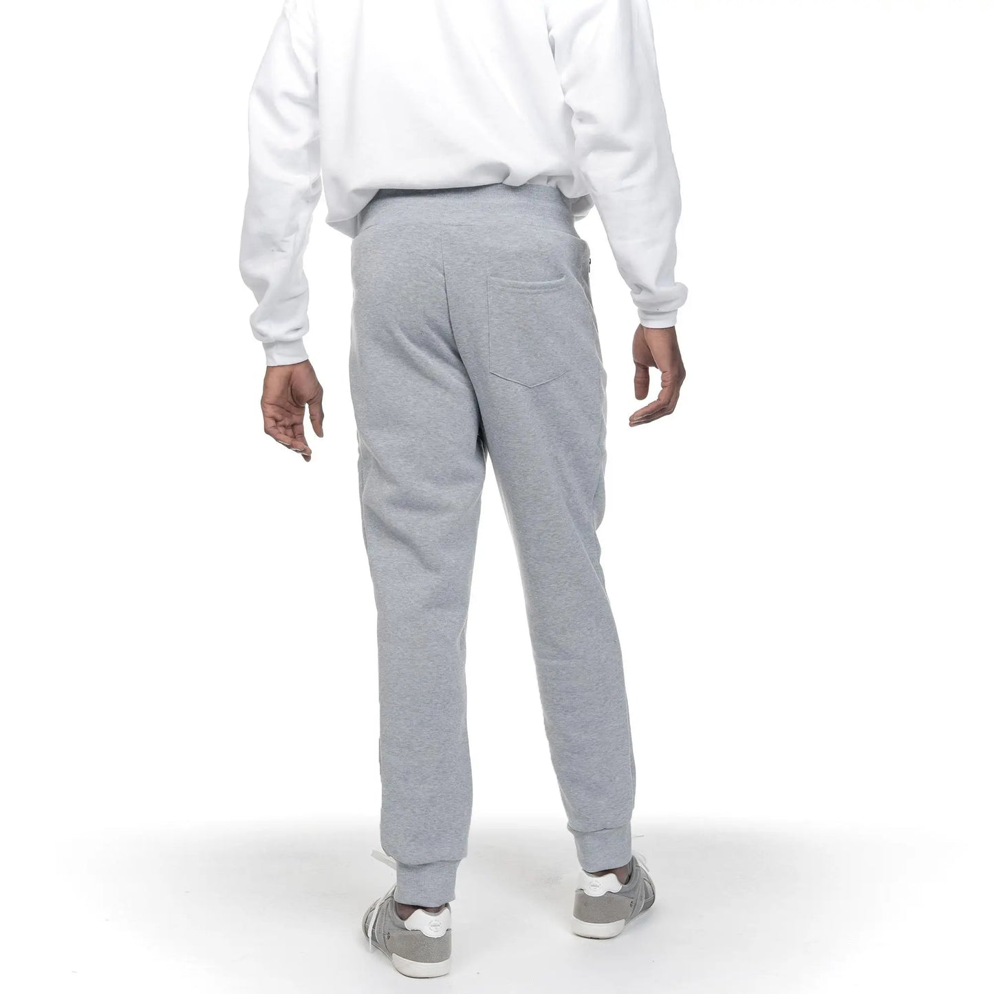 6 Pack Lucky No. 1 Men’s Fleece Active Athletic Workout Jogger Sweatpants for Men with Zipper Pocket and Drawstring S-3XL