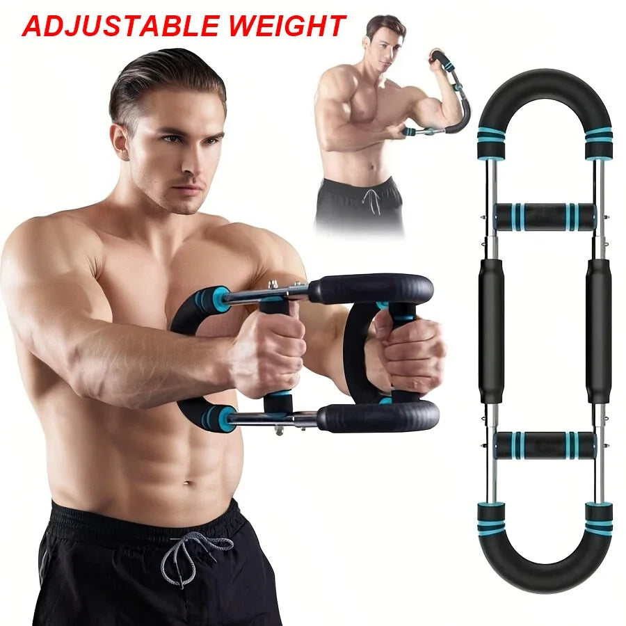 Adjustable Resistance Chest And Arm Trainer For Upper Body Workout