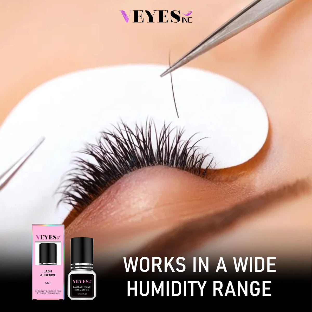 VEYES INC Fast Drying Strong Hold Eyelash Extension Adhesive