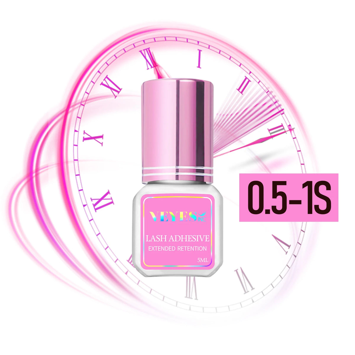 VEYES INC Fast Drying Eyelash Extension Glue With Long Lasting Hold