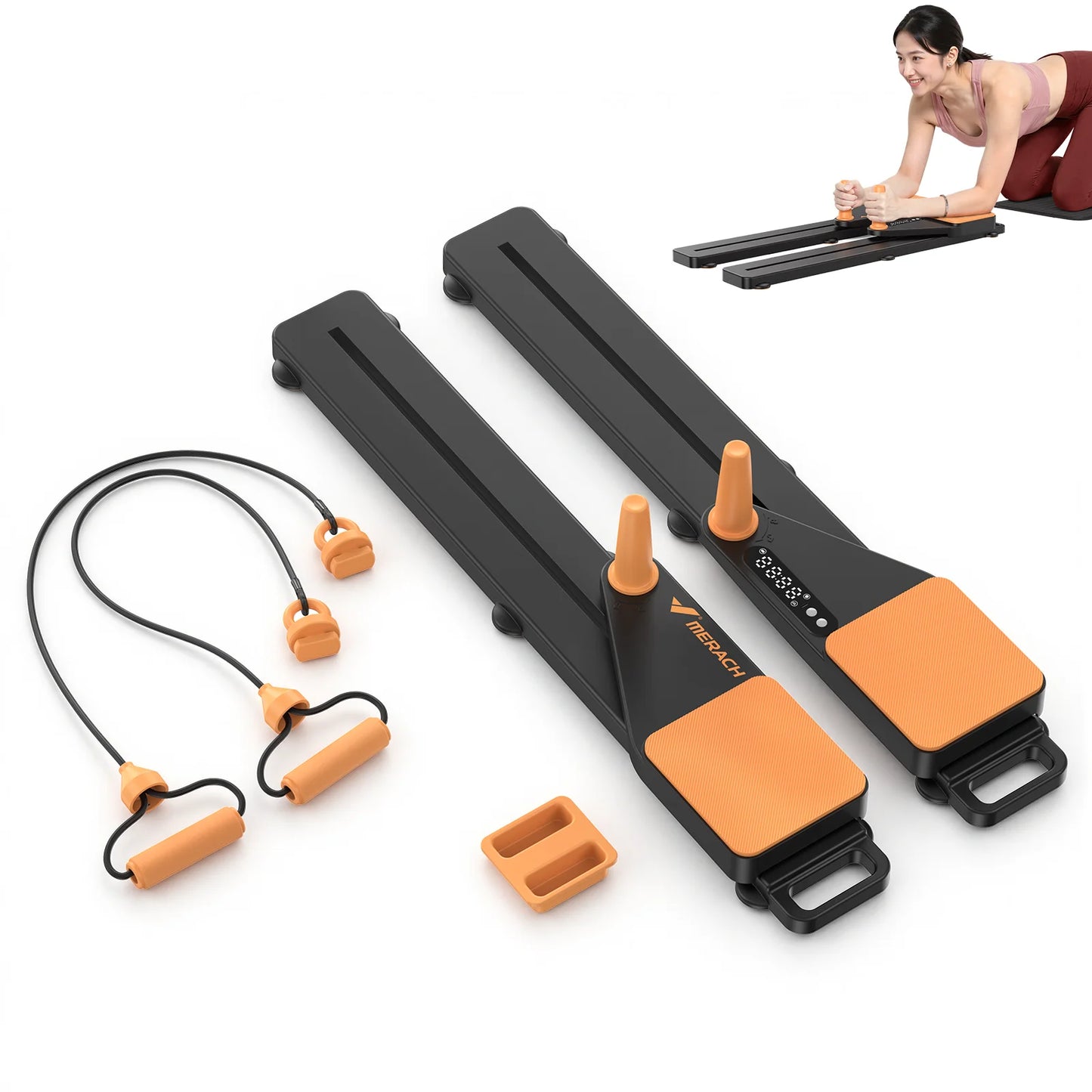 Merach Pilates Board Multifunctional Abdominal Trainer With Anti Slip