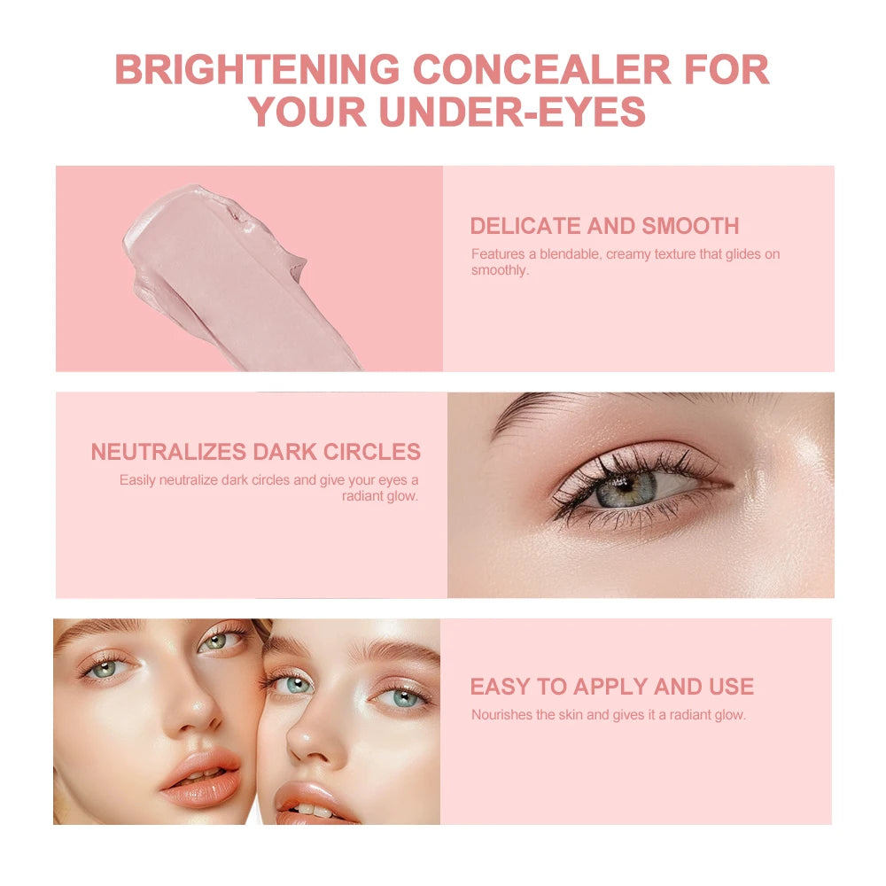 ibcccndc Hydrating Brightening Concealer Cream for Smooth Radiant Coverage
