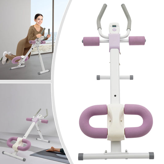 Abdominal Trainer Machine For Home Gym - Adjustable Incline, 220 Lb Capacity