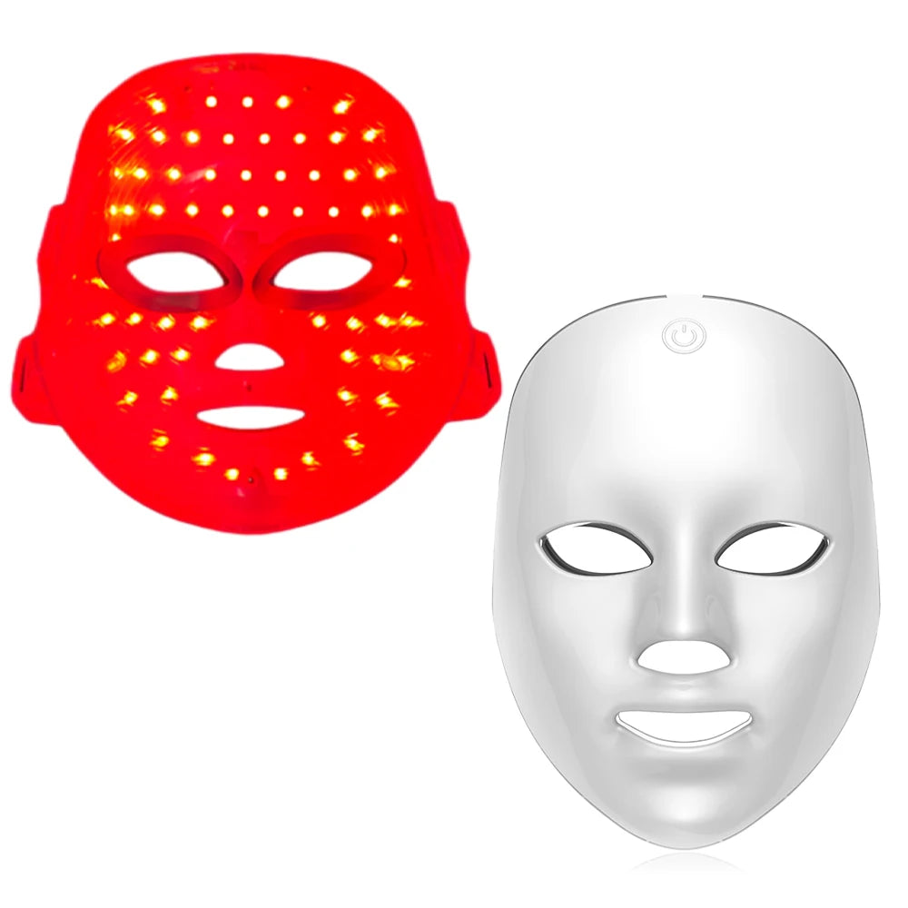 Iebilif Wireless LED Facial Mask for Skin Rejuvenation and Care