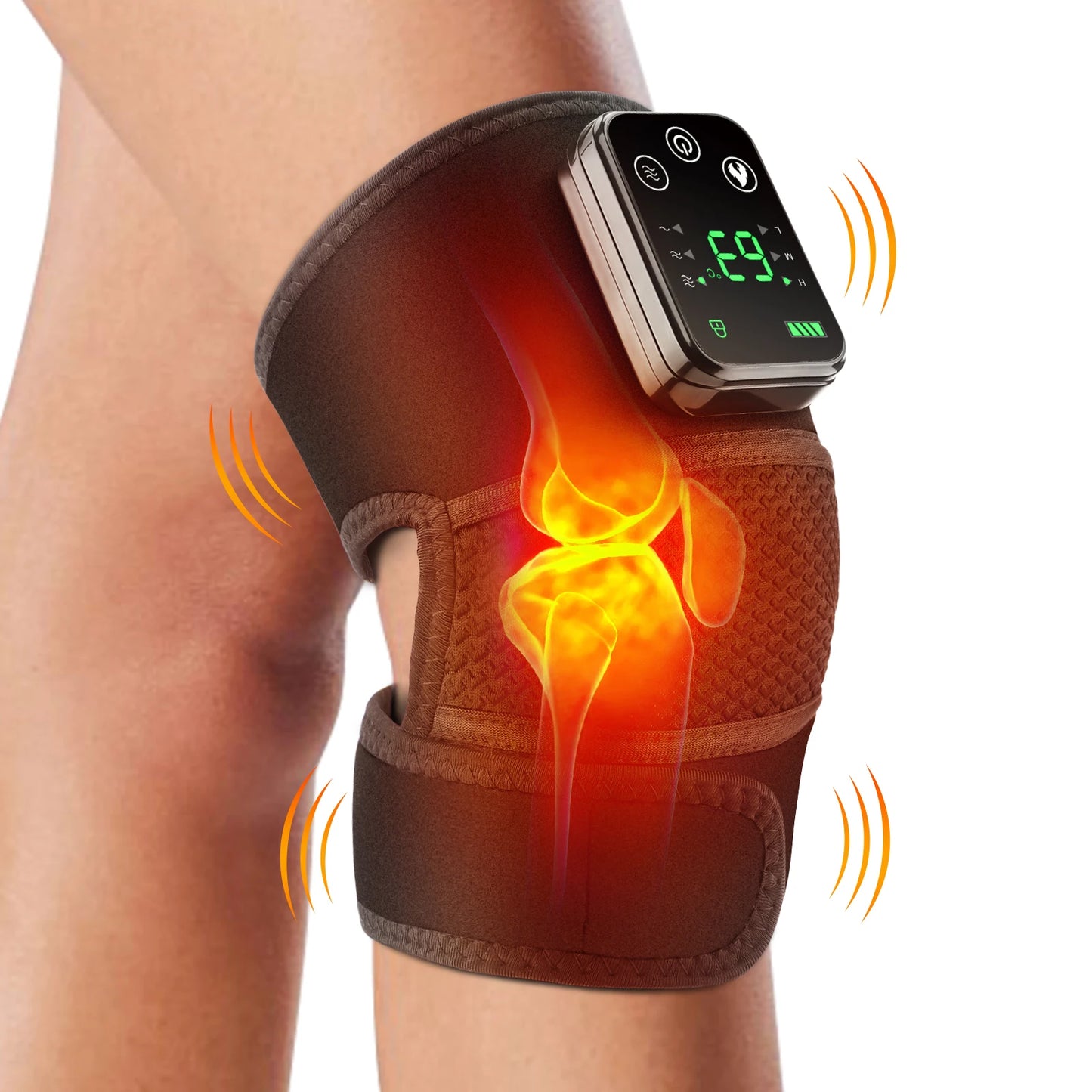 Hailicare Knee Heating Massager With Hot Compress And Vibration Relief