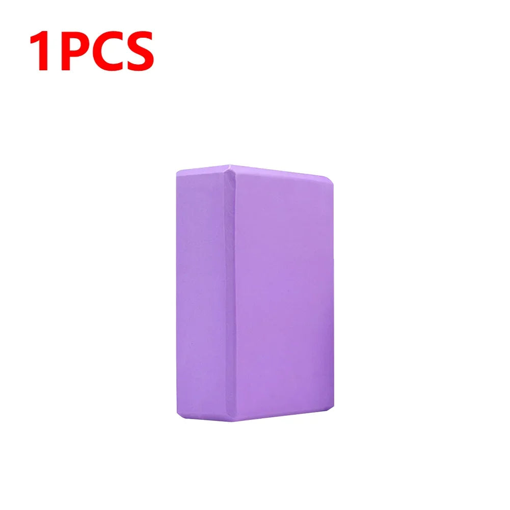 1-3pcs Yoga Building Blocks Cubes Pilates Bricks Reinforcement Mats Sports Supplies Exercise Home Exercise Equipment Fitness Eva