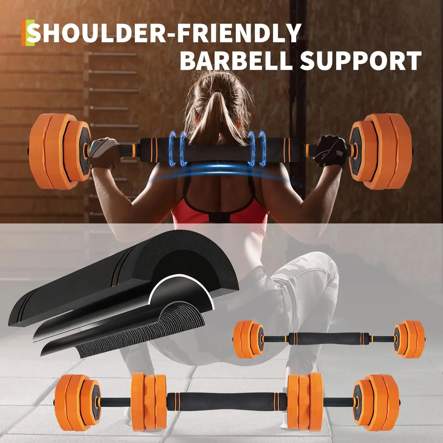 Adjustable Dumbbells Four In One Home Gym Set Strength Training