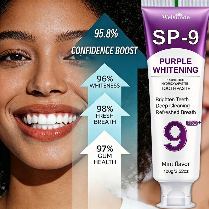 Teeth Whitening Hydroxyapatite Toothpaste, Contains Menthol, Deep Cleaning for Brighter Teeth, Fresh Breath & Gum Health, Basic Oral Care, Suitable for Everyone, An Essential Travel Item, It Is the Ideal Gift for Men and Wome