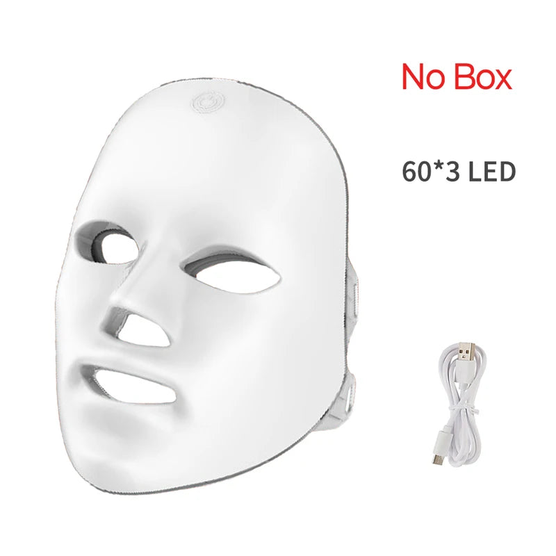 Iebilif Wireless LED Facial Mask for Skin Rejuvenation and Care