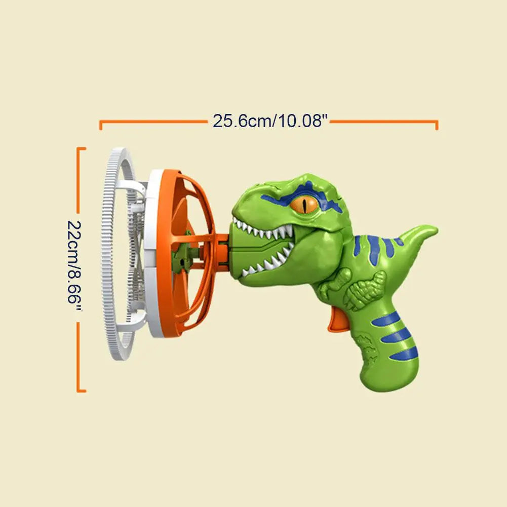 Soap Bubble Gun Dinosaur Electric Blowing Tuba Bubbles Machine Automatic Blower Toys Outdoor Games Party Toy For Kids Boys Gifts