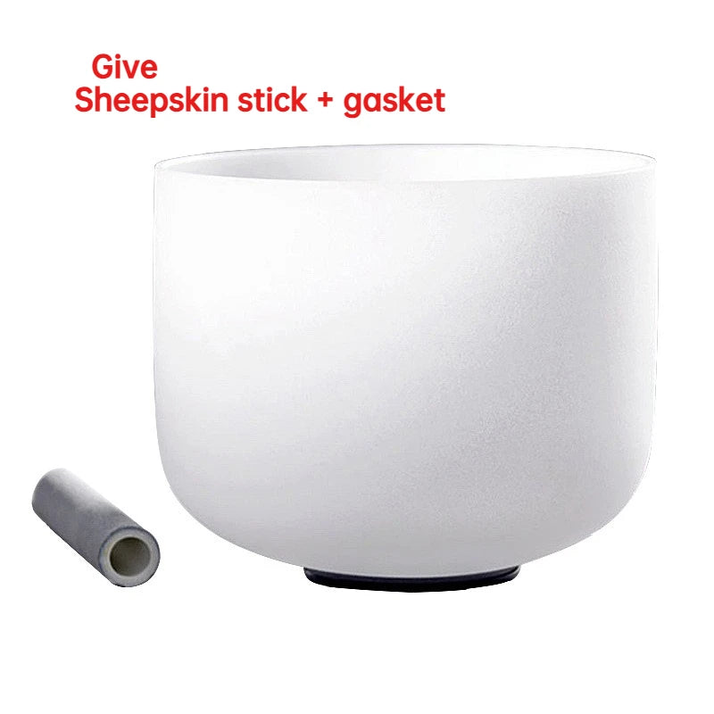 432hz Crystal Quartz Singing Bowl Yoga Meditation Sound Therapy Percussion Musical Instruments Professional Tibetan Sound Bowl