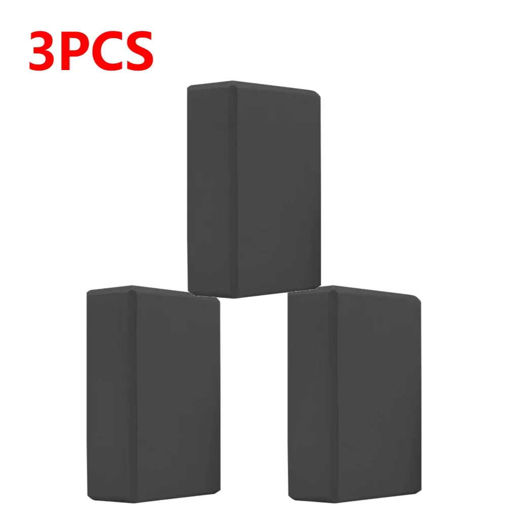 1-3pcs Yoga Building Blocks Cubes Pilates Bricks Reinforcement Mats Sports Supplies Exercise Home Exercise Equipment Fitness Eva