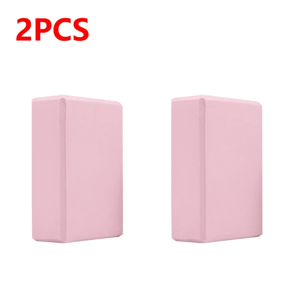 1-3pcs Yoga Building Blocks Cubes Pilates Bricks Reinforcement Mats Sports Supplies Exercise Home Exercise Equipment Fitness Eva