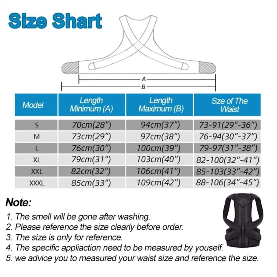 DIDAONUMEN Back Posture Corrector Brace for Back Pain Relief