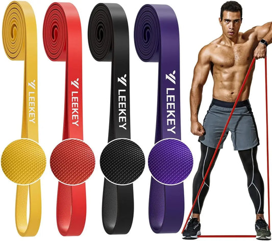 Resistance Bands Set with Bag, 5-85LB Exercise Bands for Home Gym, Travel, Physical Therapy, Strength Training