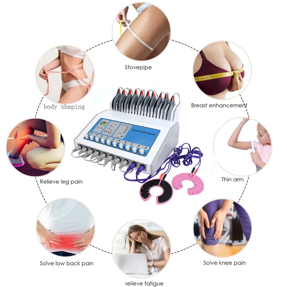 AOKO EMS Muscle Stimulator Machine for Body Massage and Relaxation