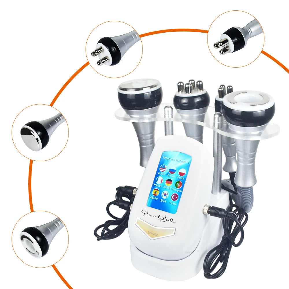 Moonic 4 In 1 Cavitation Massage Machine Facial Body Tightening