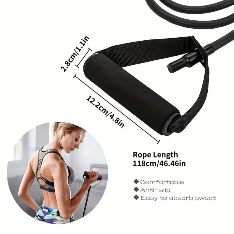 AEHOME Resistance Bands Set With Handles Door Anchor Carry Bag