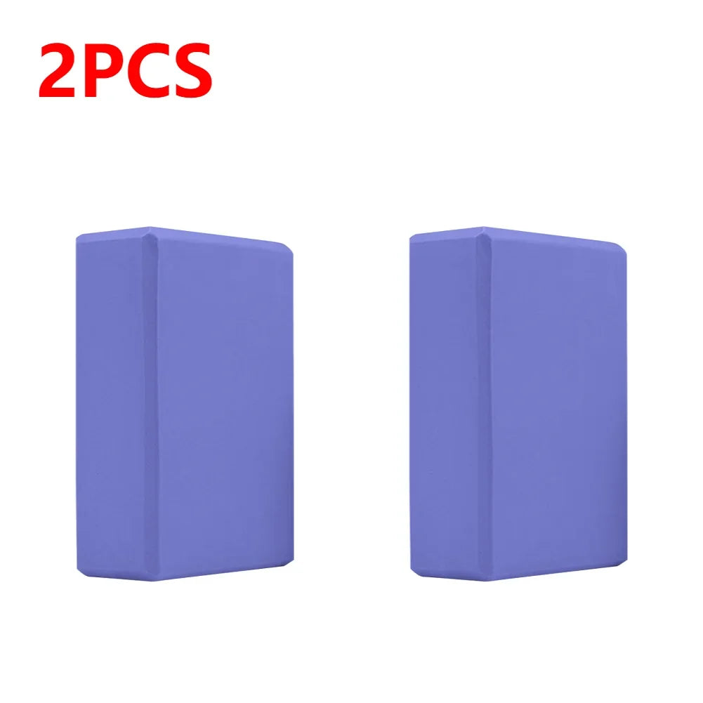 1-3pcs Yoga Building Blocks Cubes Pilates Bricks Reinforcement Mats Sports Supplies Exercise Home Exercise Equipment Fitness Eva