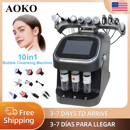 AOKO Hydrogen Facial Spa Skincare And Deep Cleansing Beauty Machine