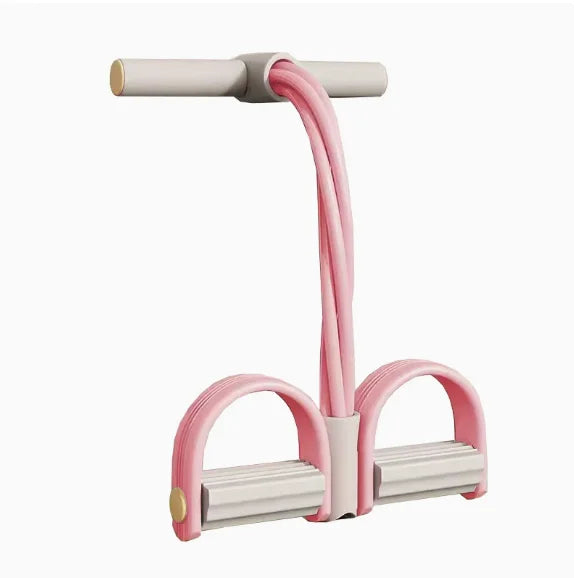 Heavy-Duty PVC TPE Foot Pedal Resistance Band Anti-Slip Footrest Professional Fitness Tool for Leg Exercise and Sit-Ups at Home