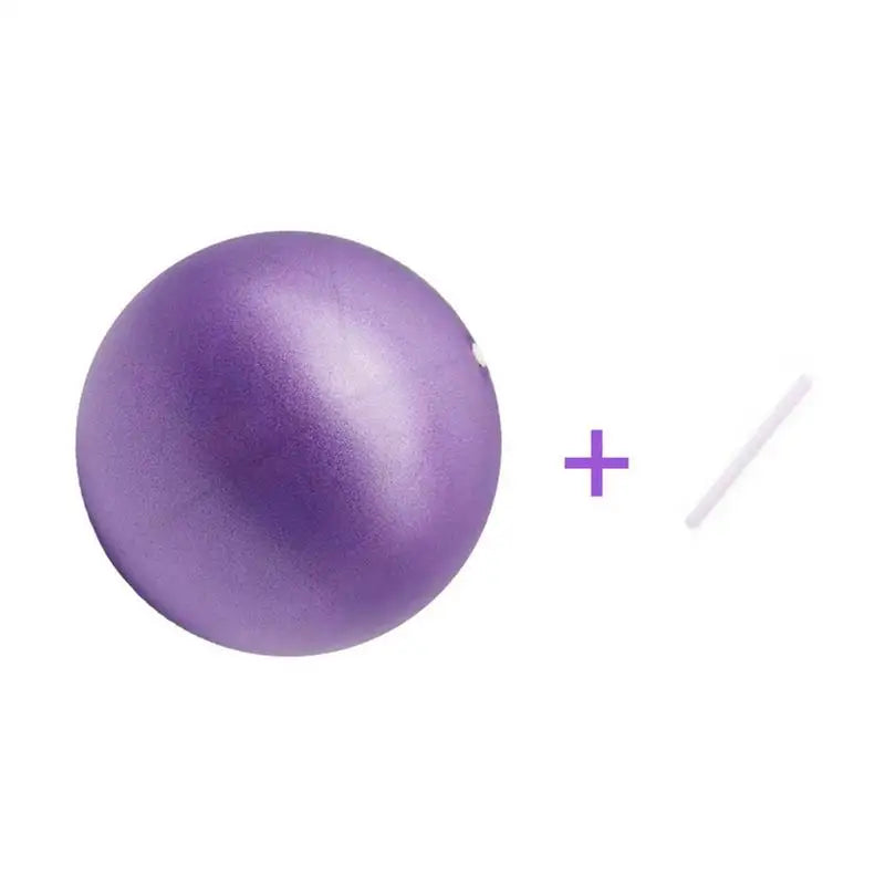 Barre Ball Frosted Portable Gymnastics Ball 5.91 Inch Hip Raising Body Shaping Fitness Supplies For Gymnastics Improves Balance