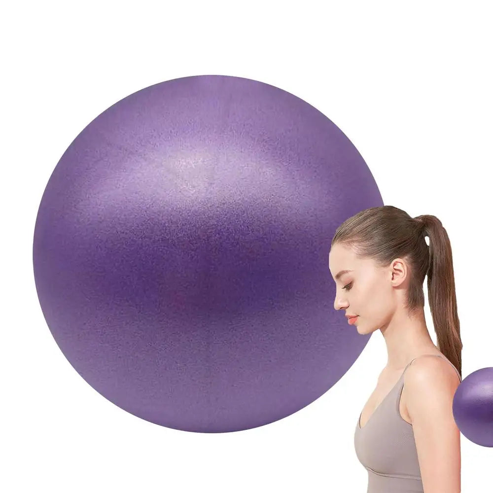 Barre Ball Frosted Portable Gymnastics Ball 5.91 Inch Hip Raising Body Shaping Fitness Supplies For Gymnastics Improves Balance