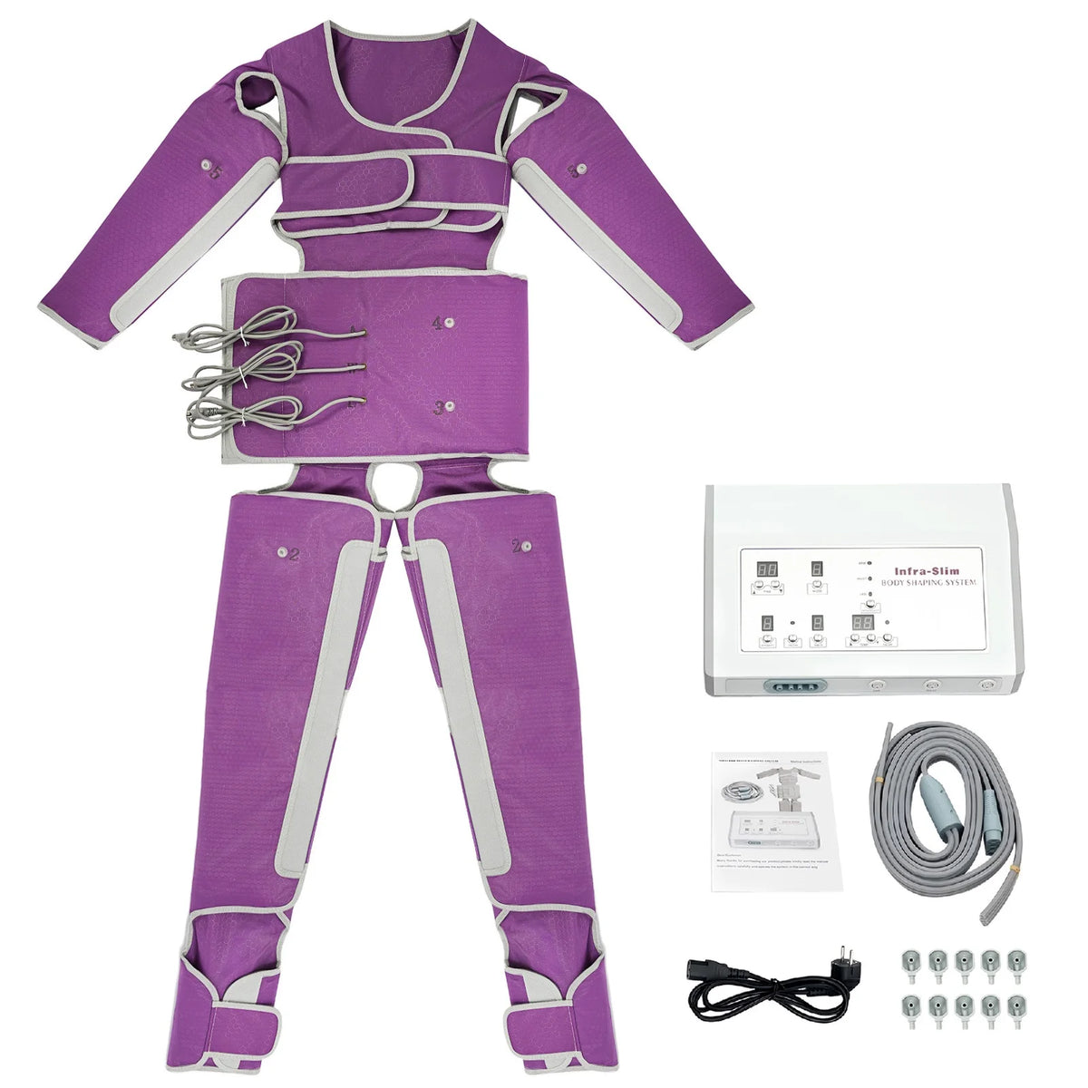 400W Air Pressure Slimming Massage Suit With Adjustable Heat Therapy