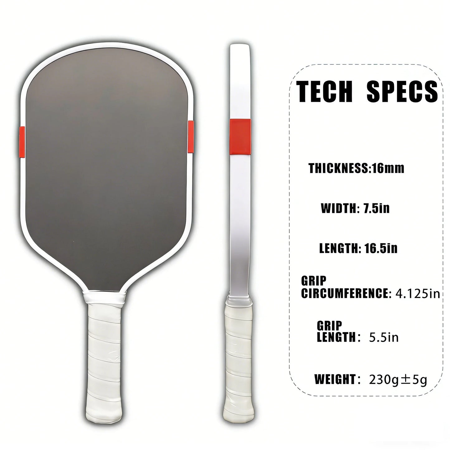 HIGOOO Gen5 EVA Foam Carbon Fiber Pickleball Paddle