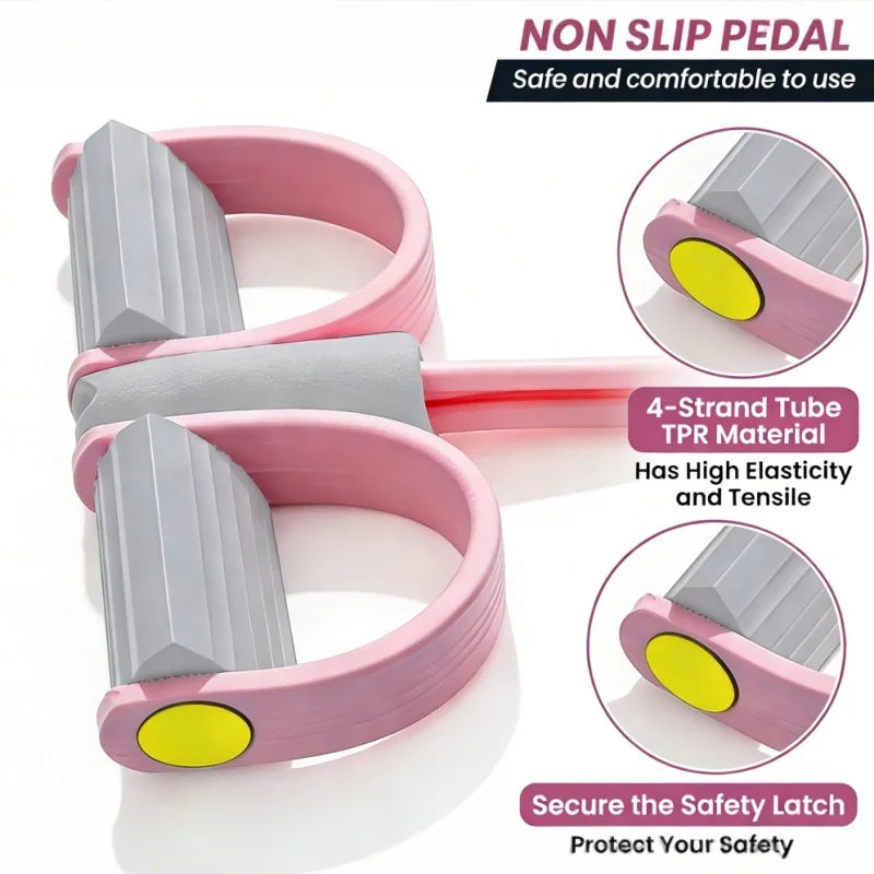 Home Pedal Puller Fitness Set For Full Body Toning
