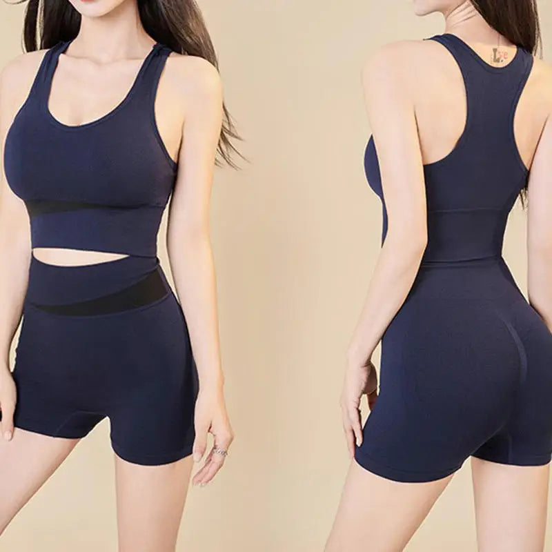 Yoga Suit Set For Women Fast Drying High Waist HipLift
