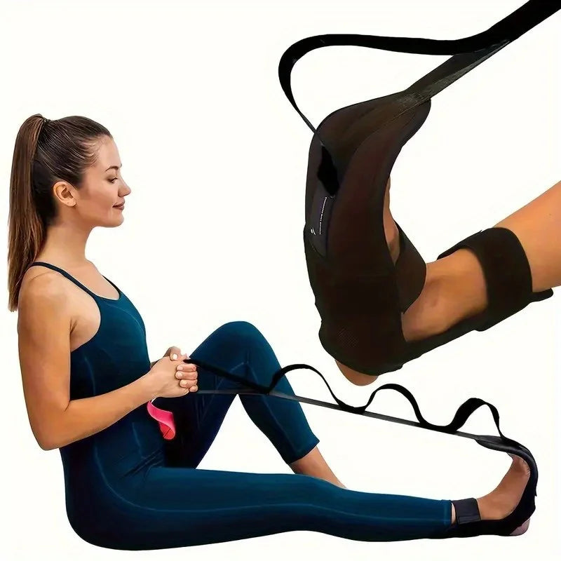 Yoga Leg Stretching Band Flexibility Stretching Band Rehabilitation Fitness Band Plantar Fasciitis Training Belt Foot Care