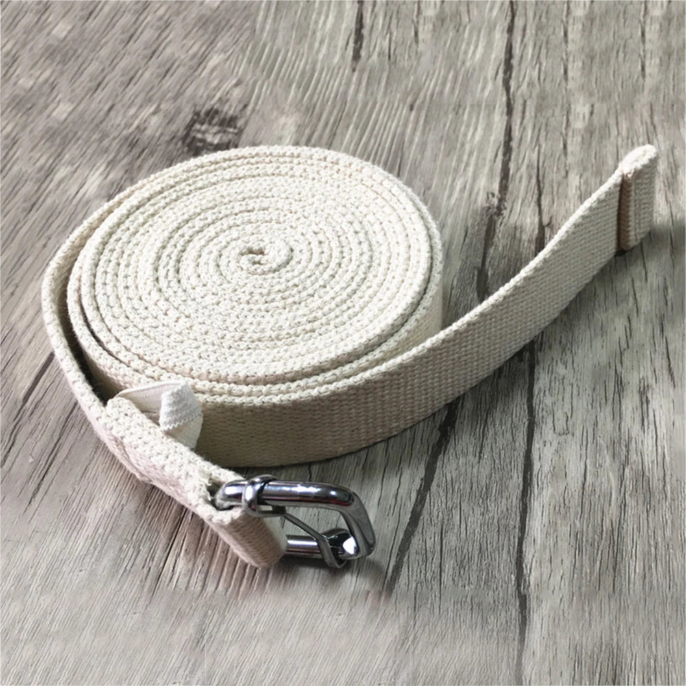 Yoga Stretch Strap D-Ring Belt Gym Waist Legs Fitness Adjustable Belt Waist Leg Resistance for Fitness Band