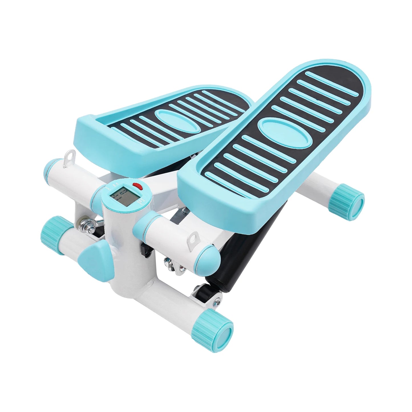 Fitness Twist Stepper Mini Exercise Stepping Machine W/Resistance Bands+LED Screen For Weight Loss Shaping Daily Exercise, Load 150KG