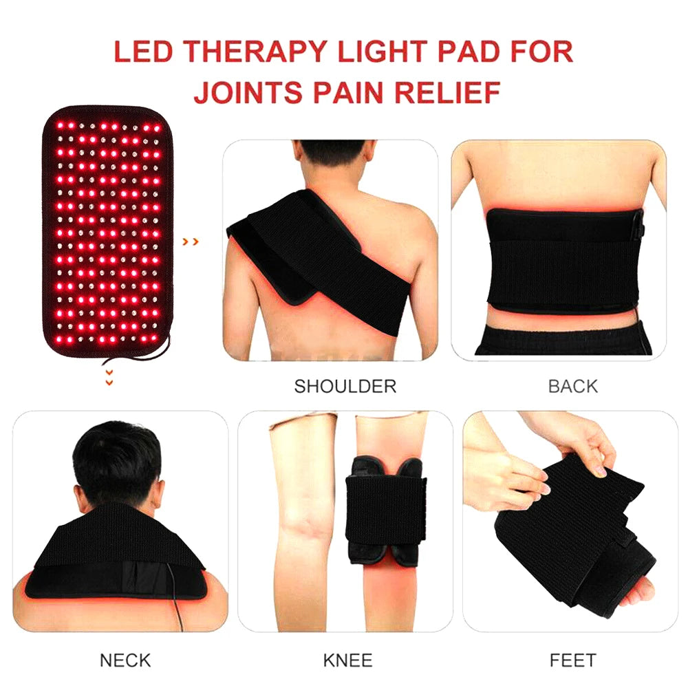 Infrared LED Therapy Heat Pad for Face and Body Relief