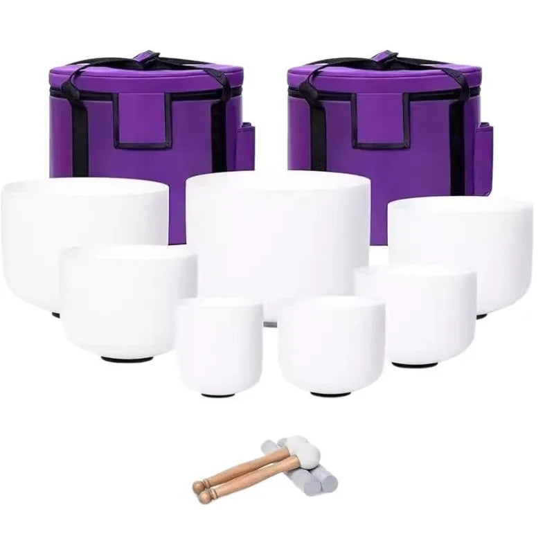 432hz Crystal Quartz Singing Bowl Yoga Meditation Sound Therapy Percussion Musical Instruments Professional Tibetan Sound Bowl