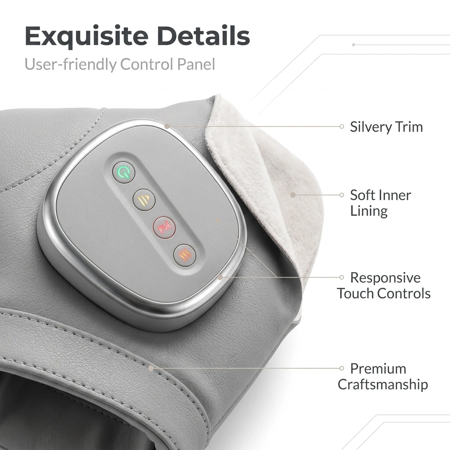 Hand Massager With Airbag Compression For Fingers, Wrist And Palm