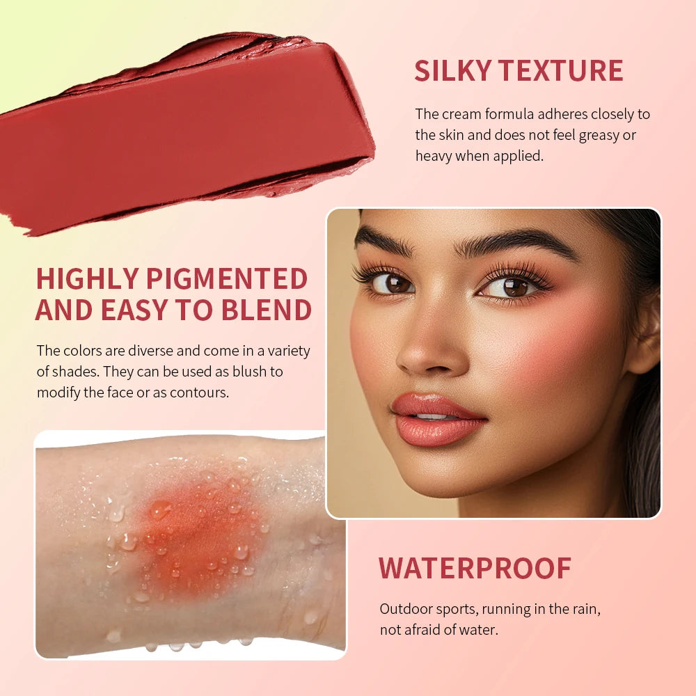 ibcccndc Cream Blush and Contour Palette for Natural Glow