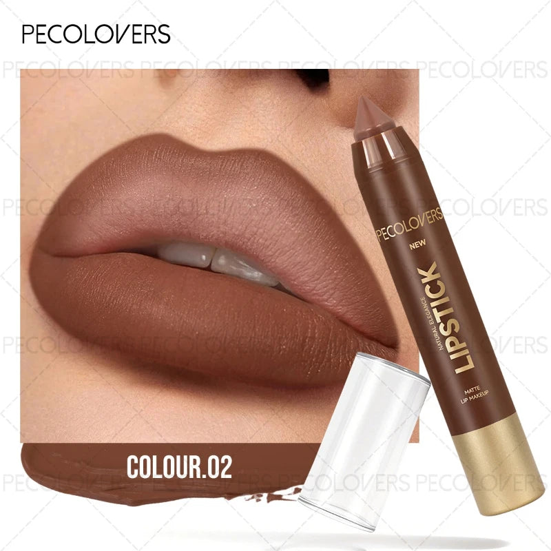 Matte Lip Liner Crayon With Smooth Application And Lasting Pigment