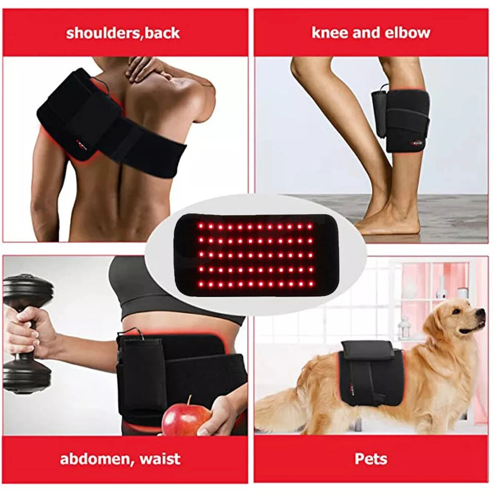 Infrared LED Therapy Heat Pad for Face and Body Relief