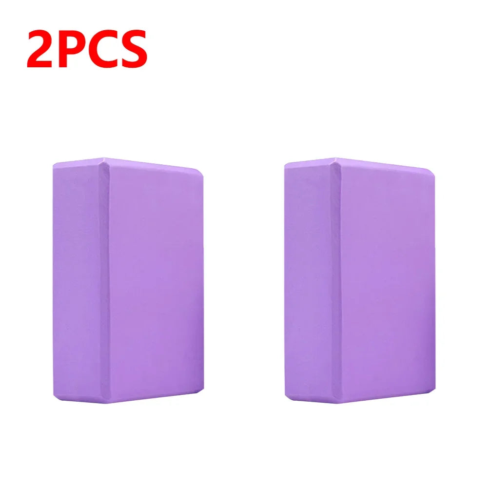 1-3pcs Yoga Building Blocks Cubes Pilates Bricks Reinforcement Mats Sports Supplies Exercise Home Exercise Equipment Fitness Eva