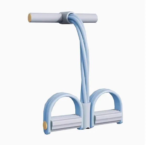 Heavy-Duty PVC TPE Foot Pedal Resistance Band Anti-Slip Footrest Professional Fitness Tool for Leg Exercise and Sit-Ups at Home