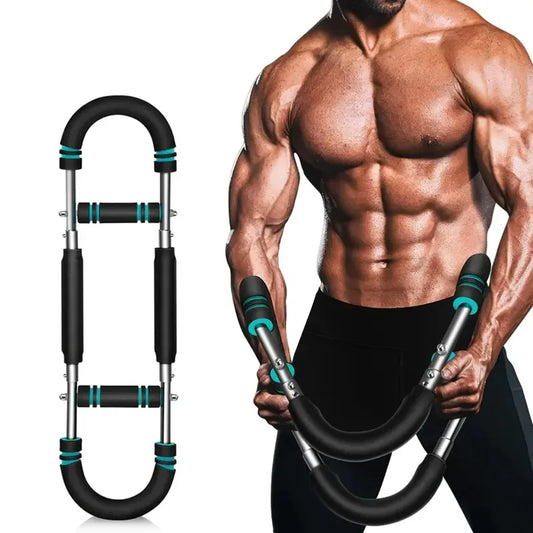 40kg U Shape Hand Gripper And Twister Arm Trainer Power Twister Bar Home Workout
